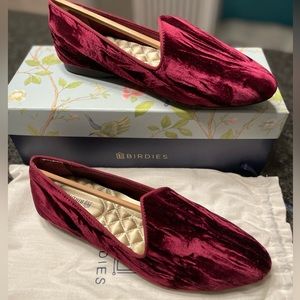 Birdies Heron Flat - Crushed Velvet